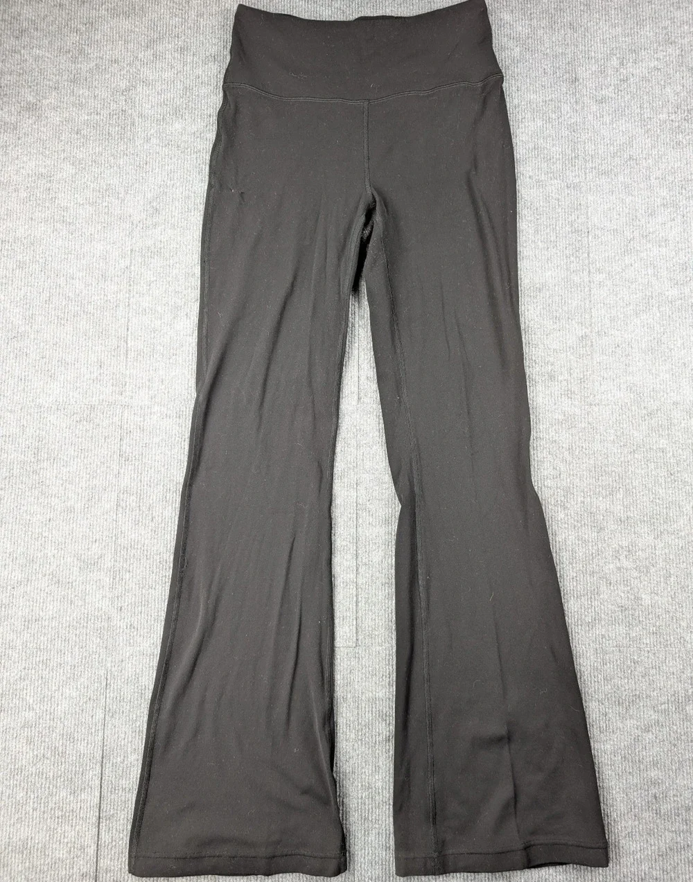 Lululemon Groove Nulu Flared Pants Womens 8 Black Yoga Boot Cut Athleisure High